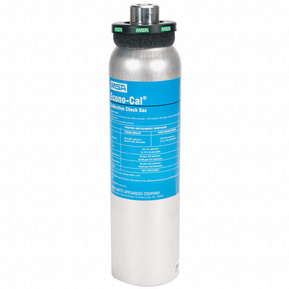 MSA® Hydrogen Sulfide (H2S) Calibration Cylinder