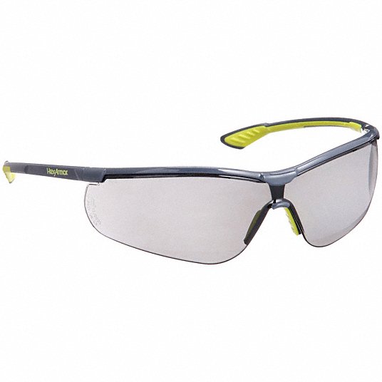 Safety Glasses Gray Anti-Fog Anti-Scratch Lens