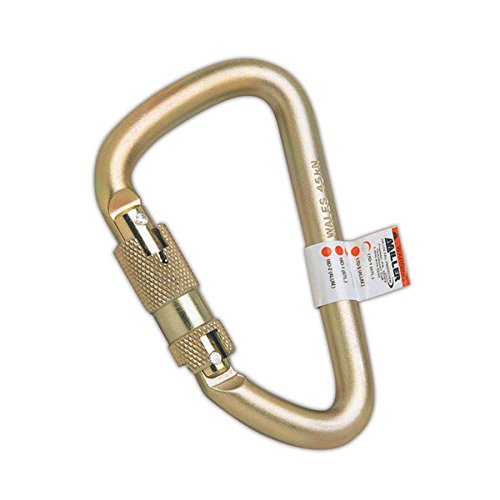 Offset-D Twist Lock Carabiner