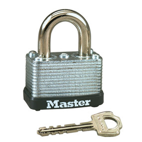 1.5" Wide Laminated Steel Warded Padlock