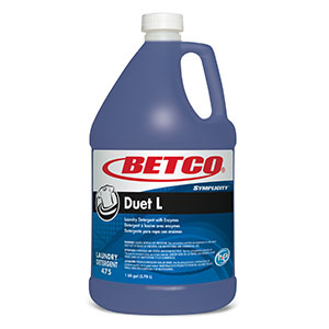 Betco Symplicity™ Duet L Liquid Laundry Detergent