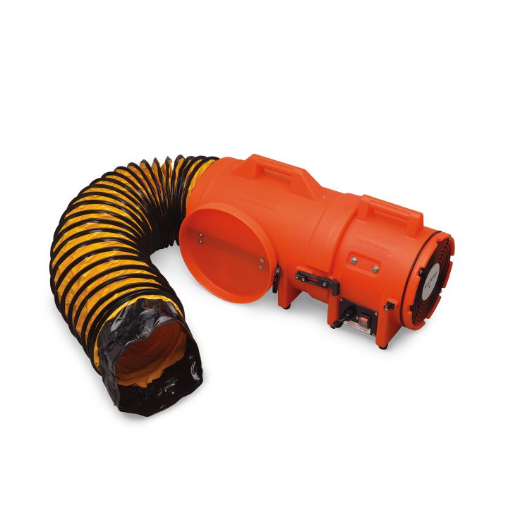 8" Axial AC Plastic Blower