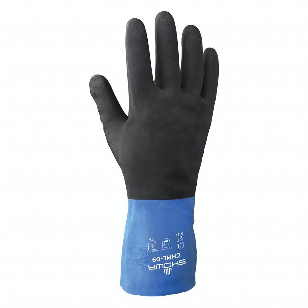 Showa CHM Chemmaster Neoprene Over Latex Glove