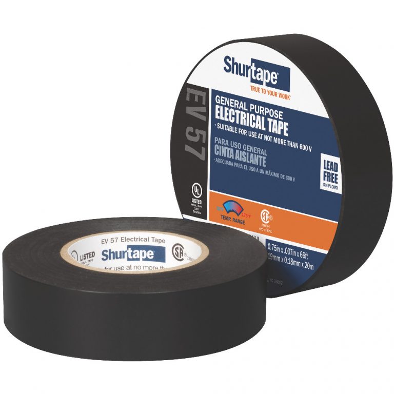 EV 57 General Purpose Grade Black Electrical Tape