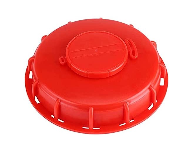 IBC TOTE LID CAP-RED