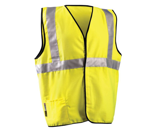 <br>$22.00/Each</br></br>Hi-Viz Classic Flame Resistant Cotton Single Stripe Solid Vest