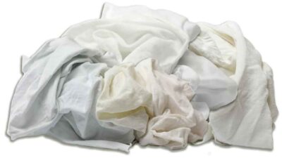 New Washed White Knit Rags