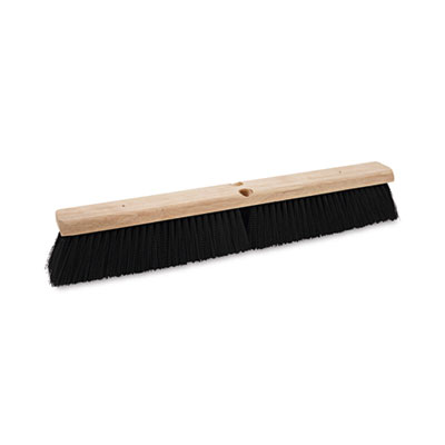 Boardwalk® Floor Brush Head, 3″ Black Polypropylene Bristles